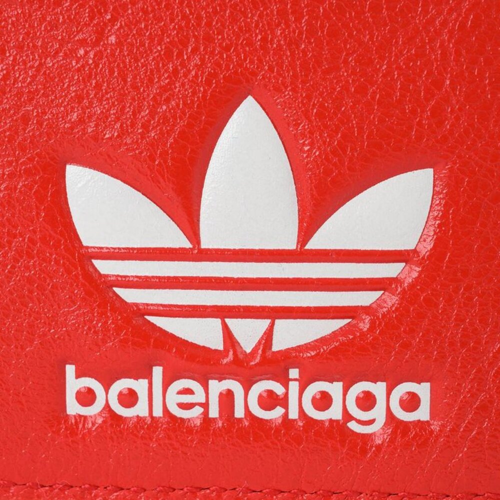 Balenciaga Card Case Adidas Red - Picture 8 of 9